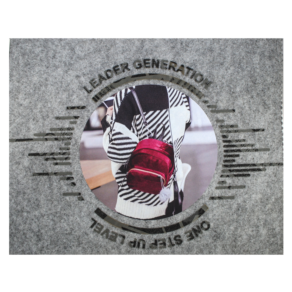 Термоаппликация Leader Generation, 27,5*18,5см, черный, красный, белый, шт. Термопереводки Резиновые, Термопленка
