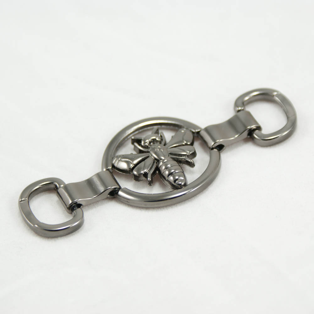 Перетяжка метал Пчелка 9539 72*29мм BN кругл., 2 звена  шт. Перетяжка металл