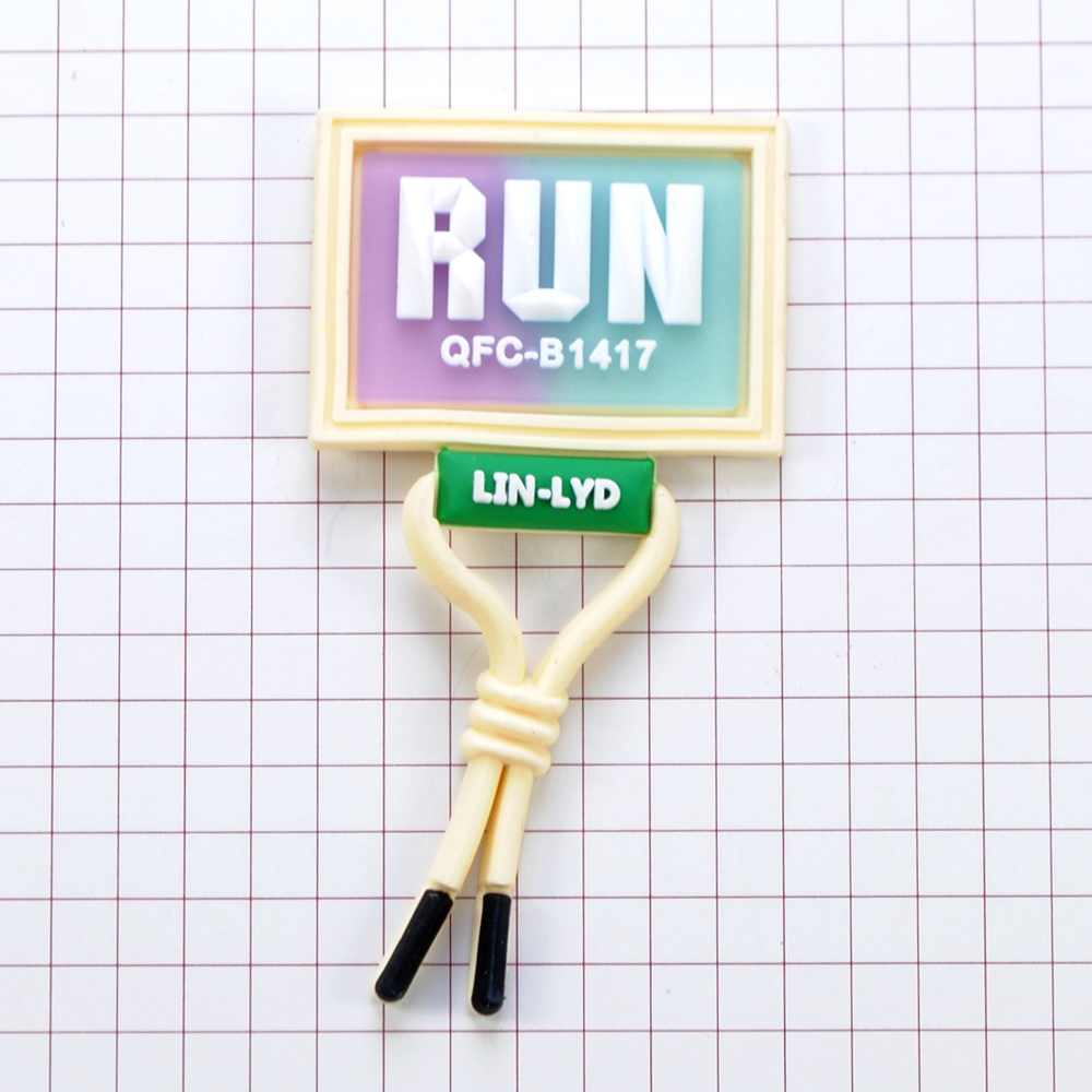 Лейба рез. Run 3,5,*7, беж.+сирень+бирюза, шт. Лейба Резина