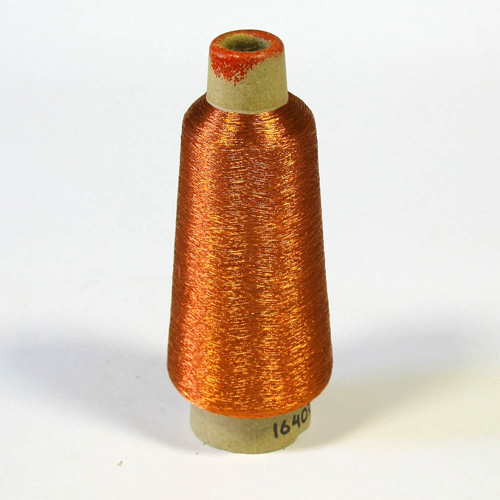 Нитка люрекс S-15 медь /100г/ . Нитка Люрекс