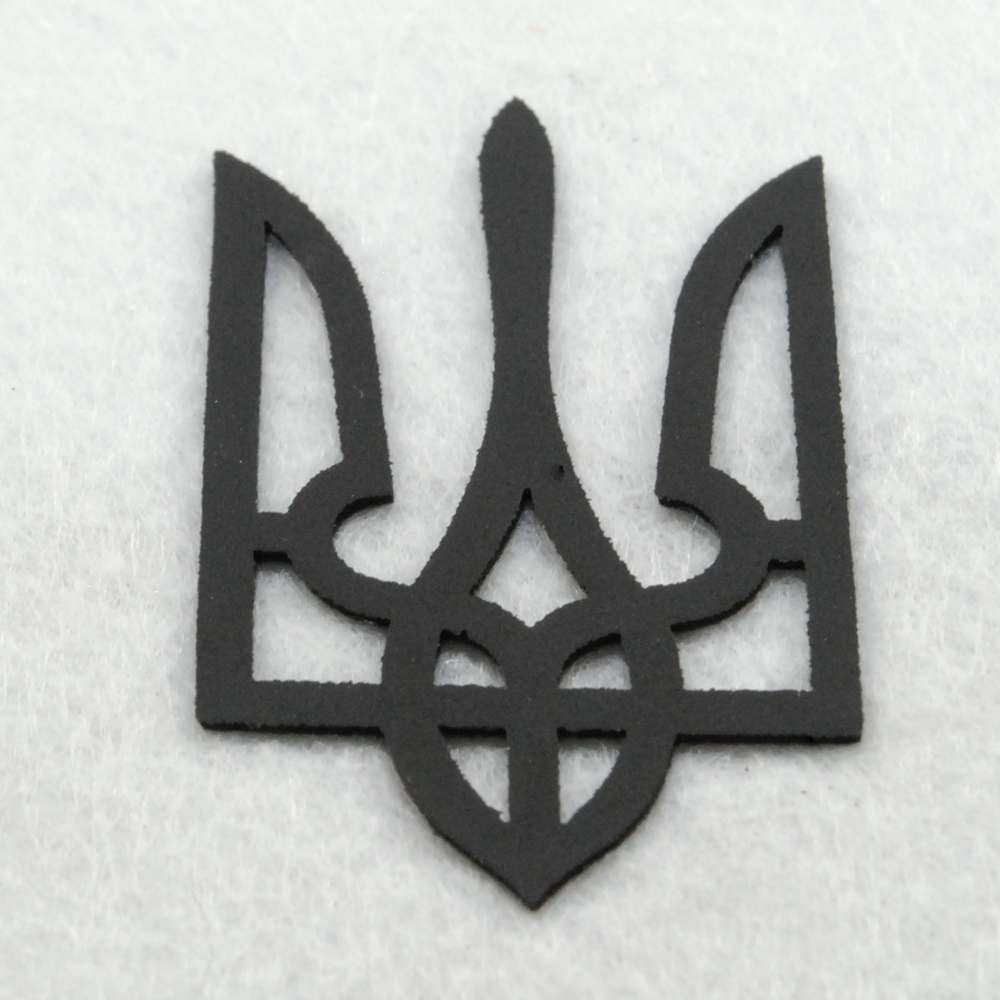 Аппликация, Герб, 2,4*4см, лазер, плёнка 61972, шт. Термоаппликация плоттер/лазер