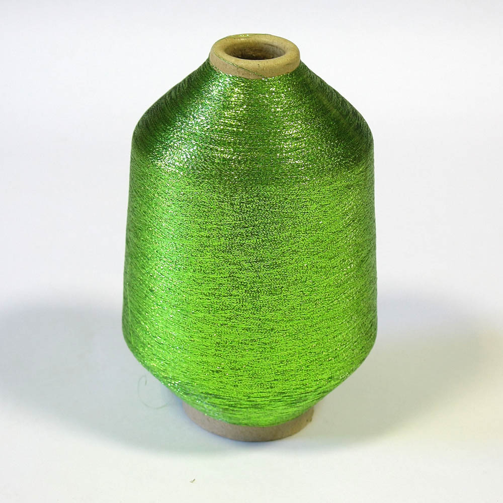 Нитка люрекс X-19 салатовая /500г/ . Нитка Люрекс