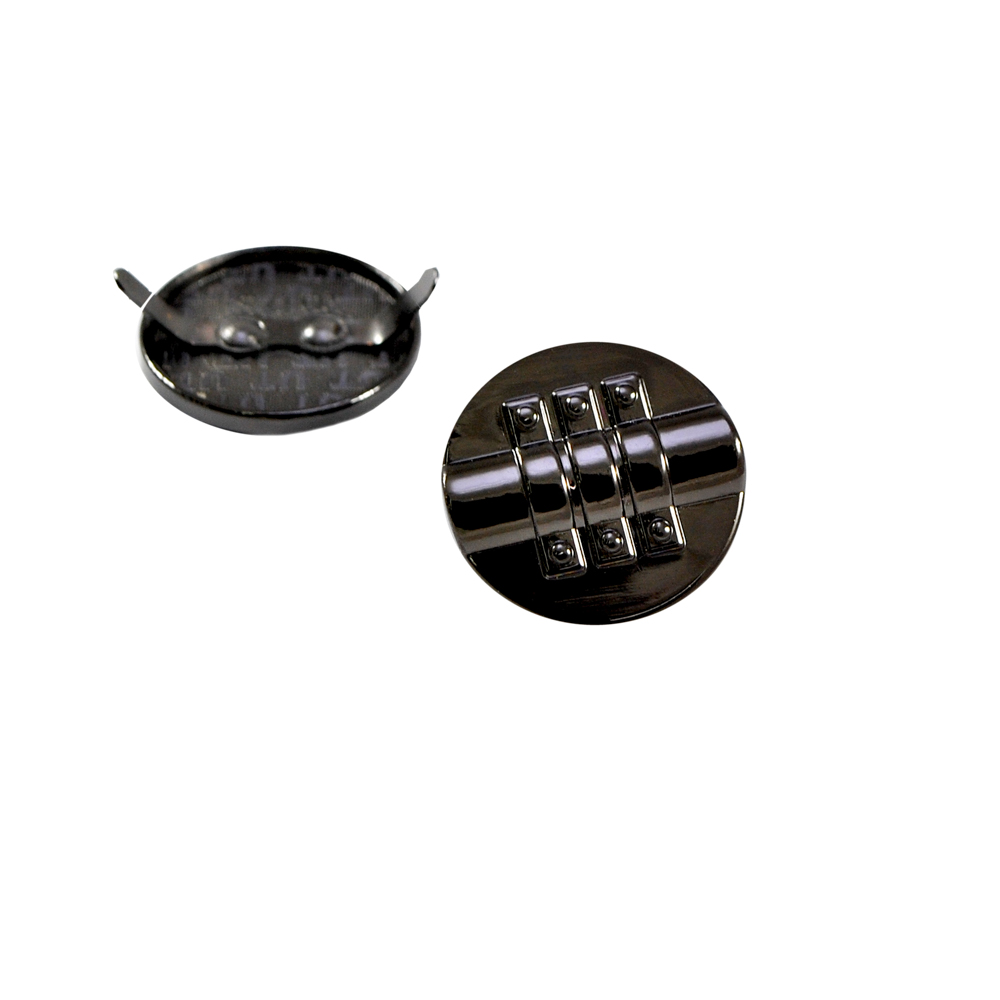 Краб металлический 20173 кругл. Засов BLACK NIKEL, шт . Крабы Металл Геометрия