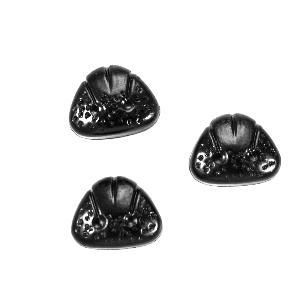 Носик плоский №20, Завиток 20*15мм черный, 1тыс.шт.. Носики плоские