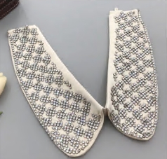 Воротник декор, стразы, шт. Воротники