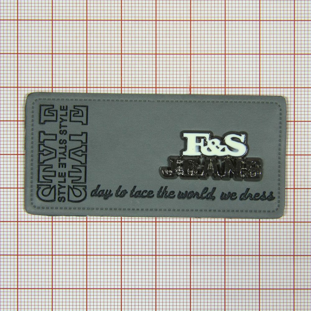 Лейба п/у F&S Jeans черная. Лейба Кожзам