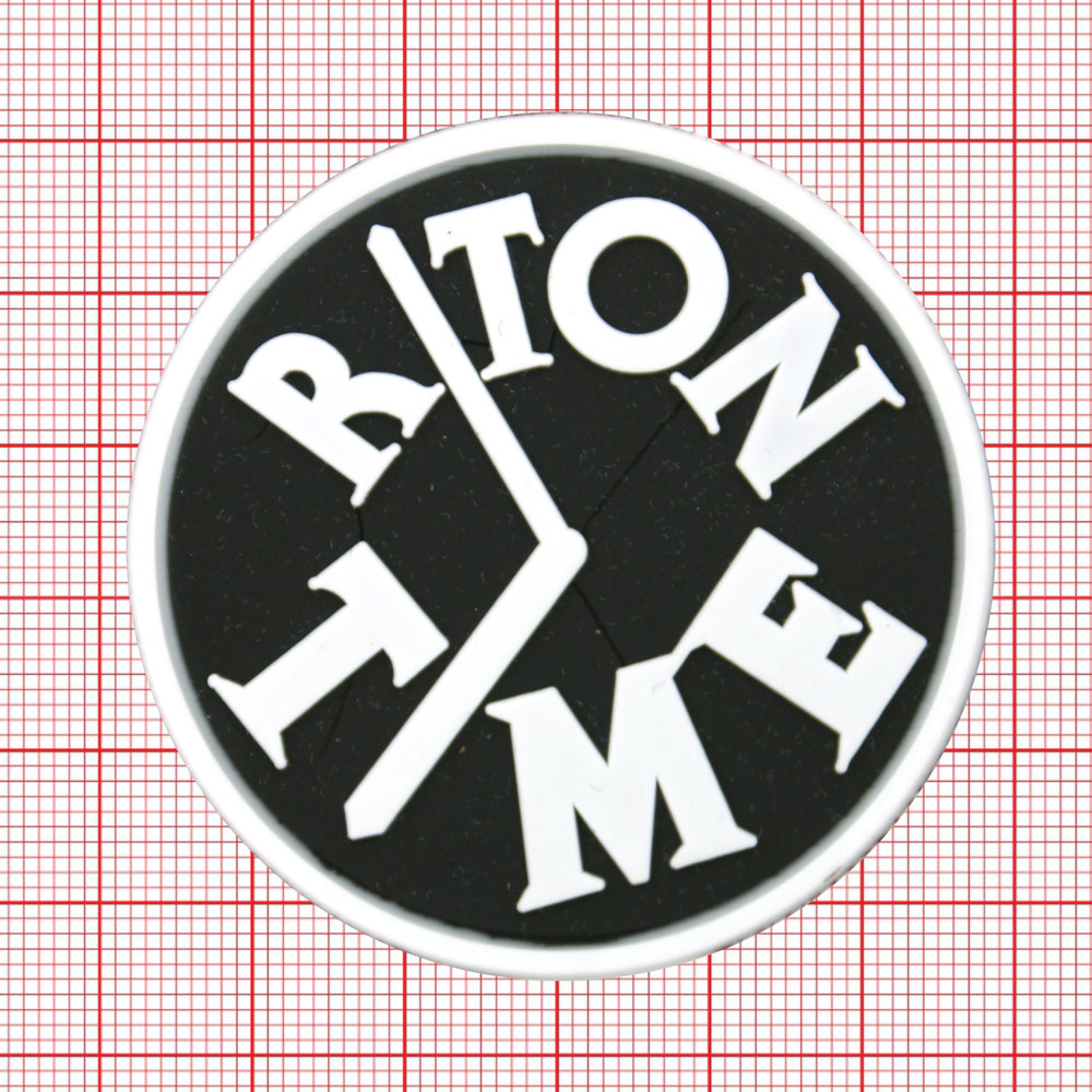Лейба рез. Riton Time кругл. 5,5см черный, белый, шт. Лейба Резина