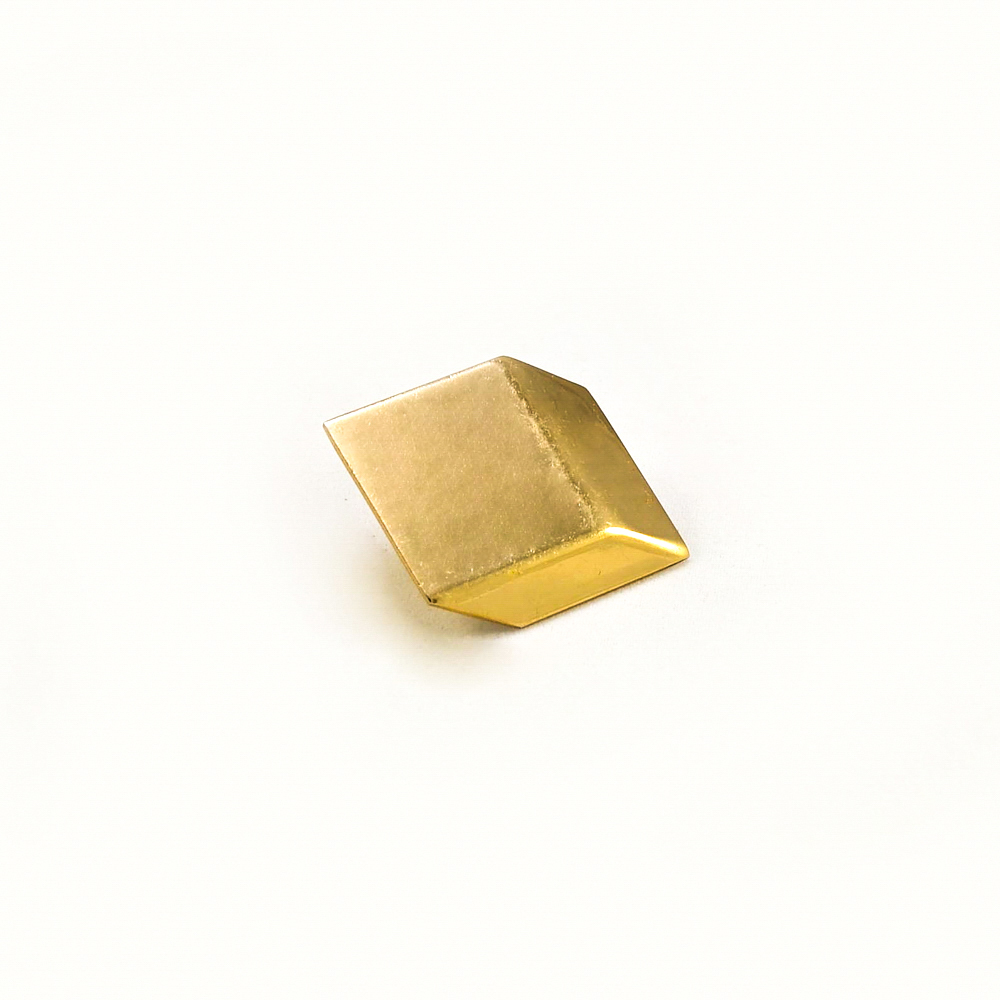 Краб металлический куб 2,5см GOLD, шт. Крабы Металл Геометрия