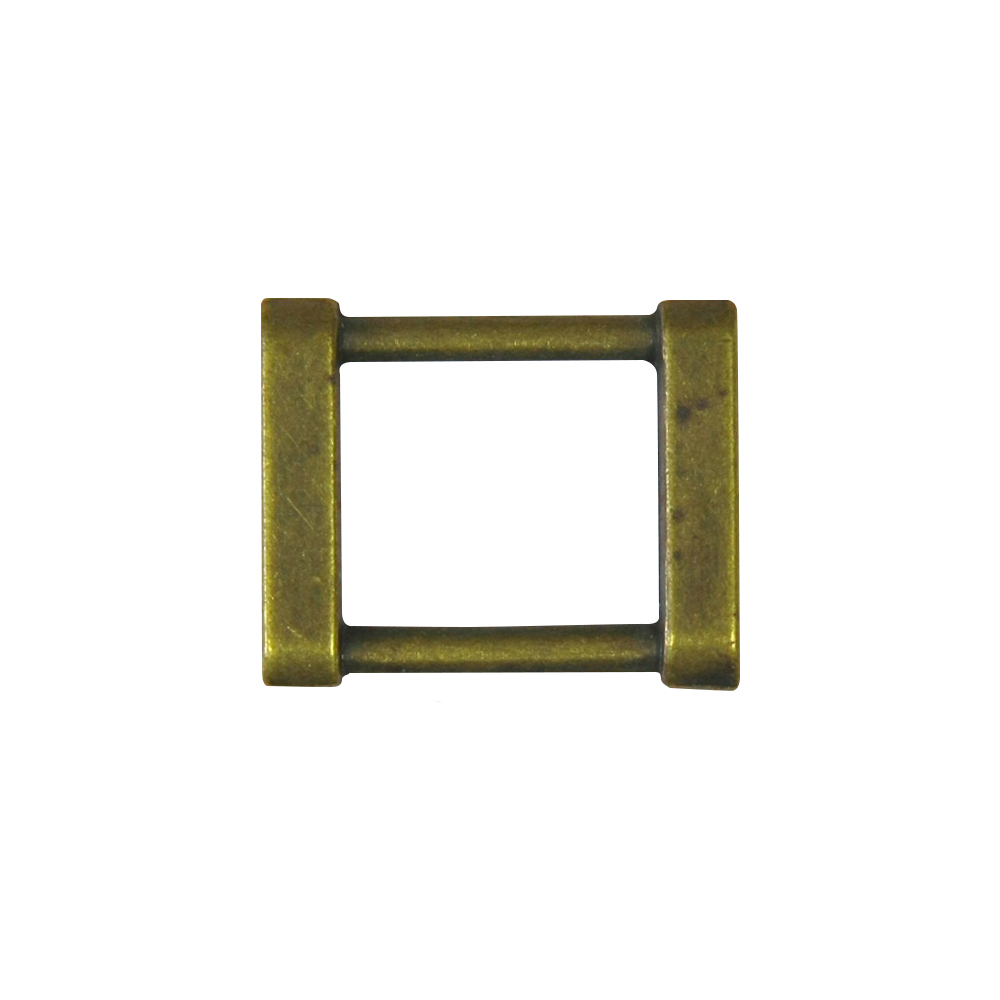 Перетяжка металлическая 1320 15мм рамка ANTIK brass . Пряжка, перетяжка