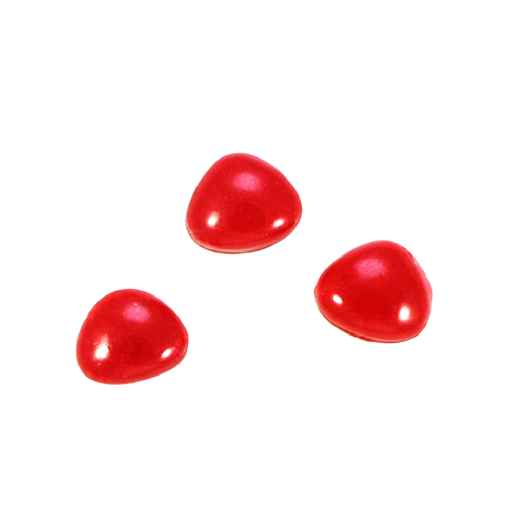 Носик плоский №4, треугольн. 11*10мм красный, 1тыс.шт.. Носики плоские