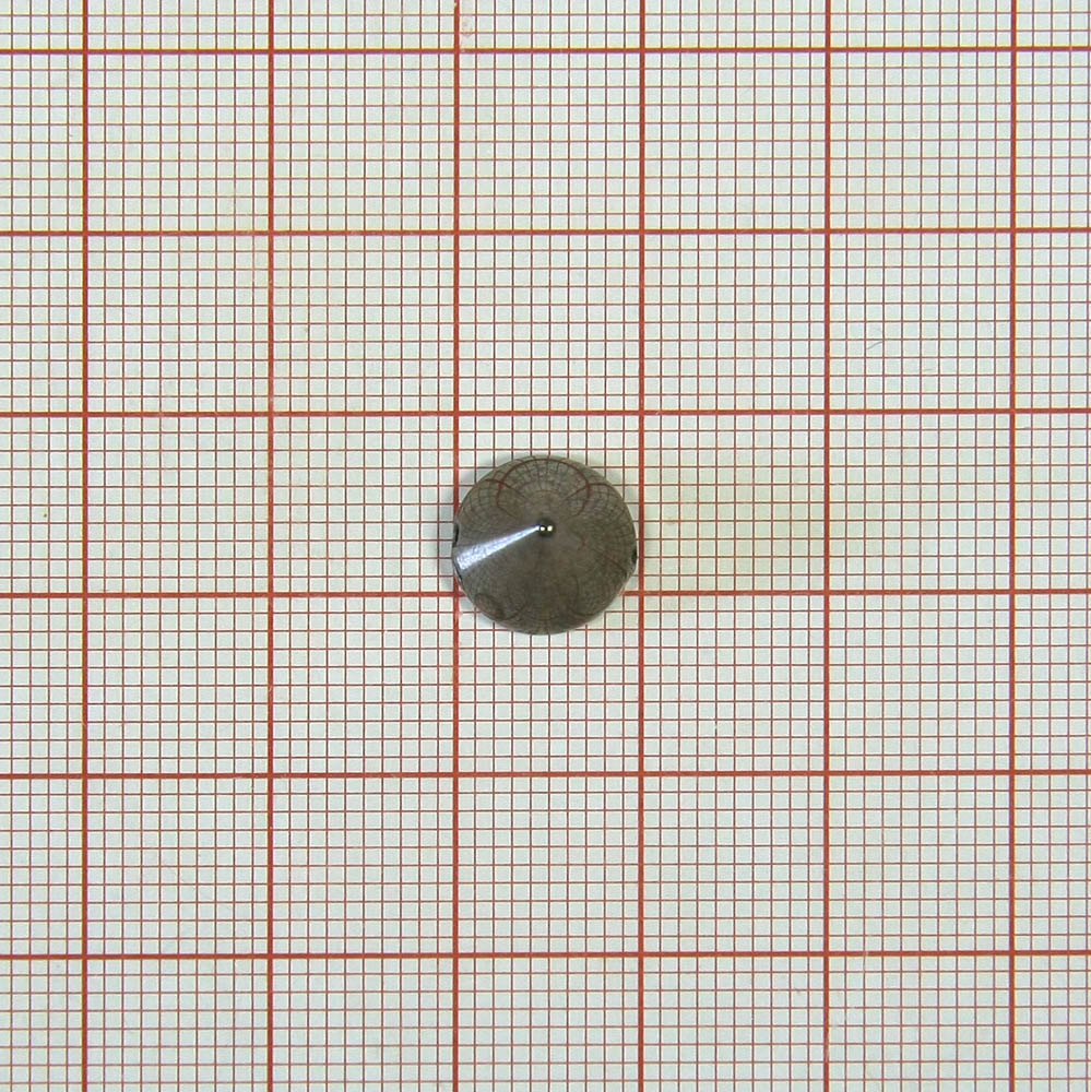 Стразы пришивн. ШИП 10мм BLACK NIKEL Металлизирован., 1300шт. Стразы пришивные