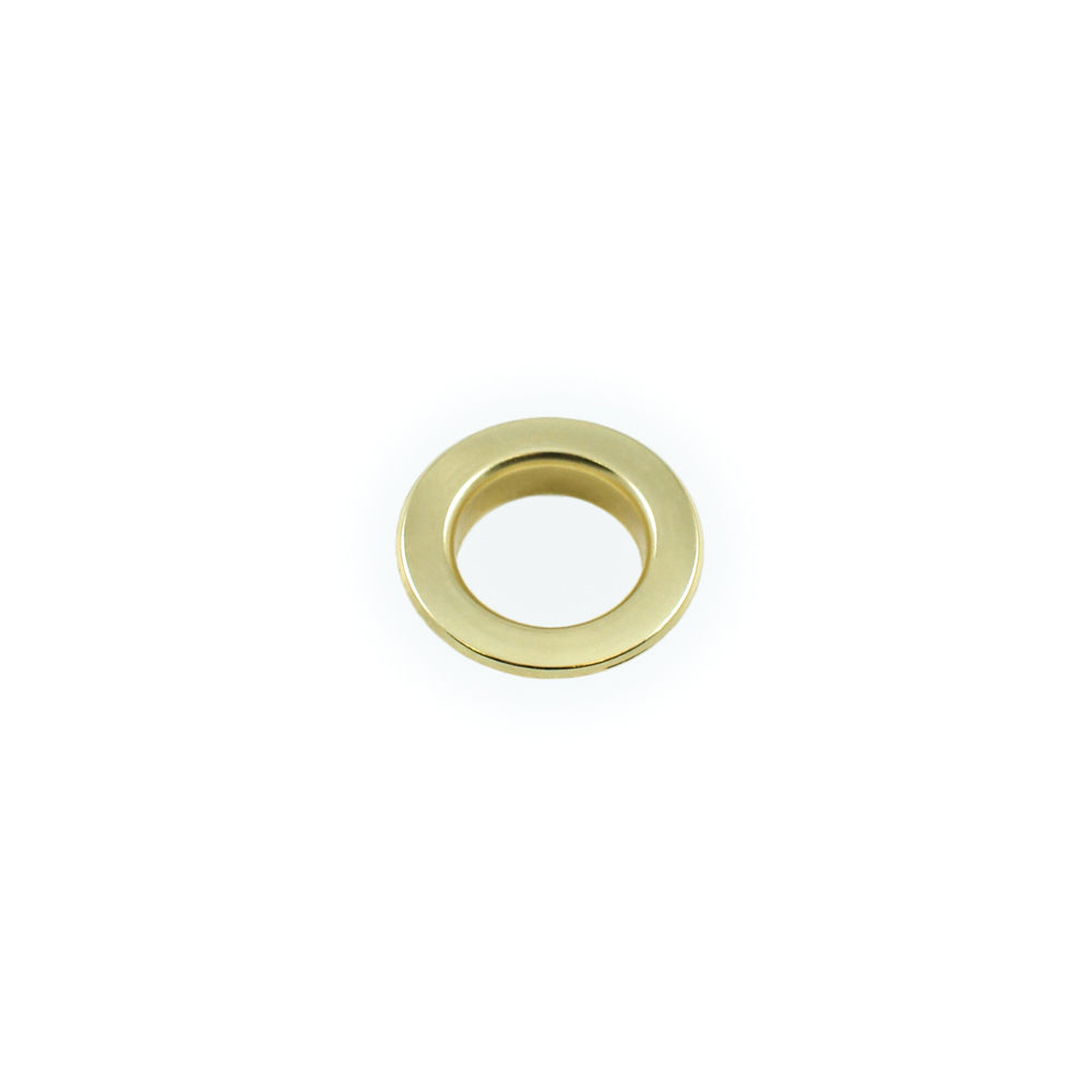 Люверс металл 20*33мм сталь, gold, 1т.шт.. Блочка / Люверс