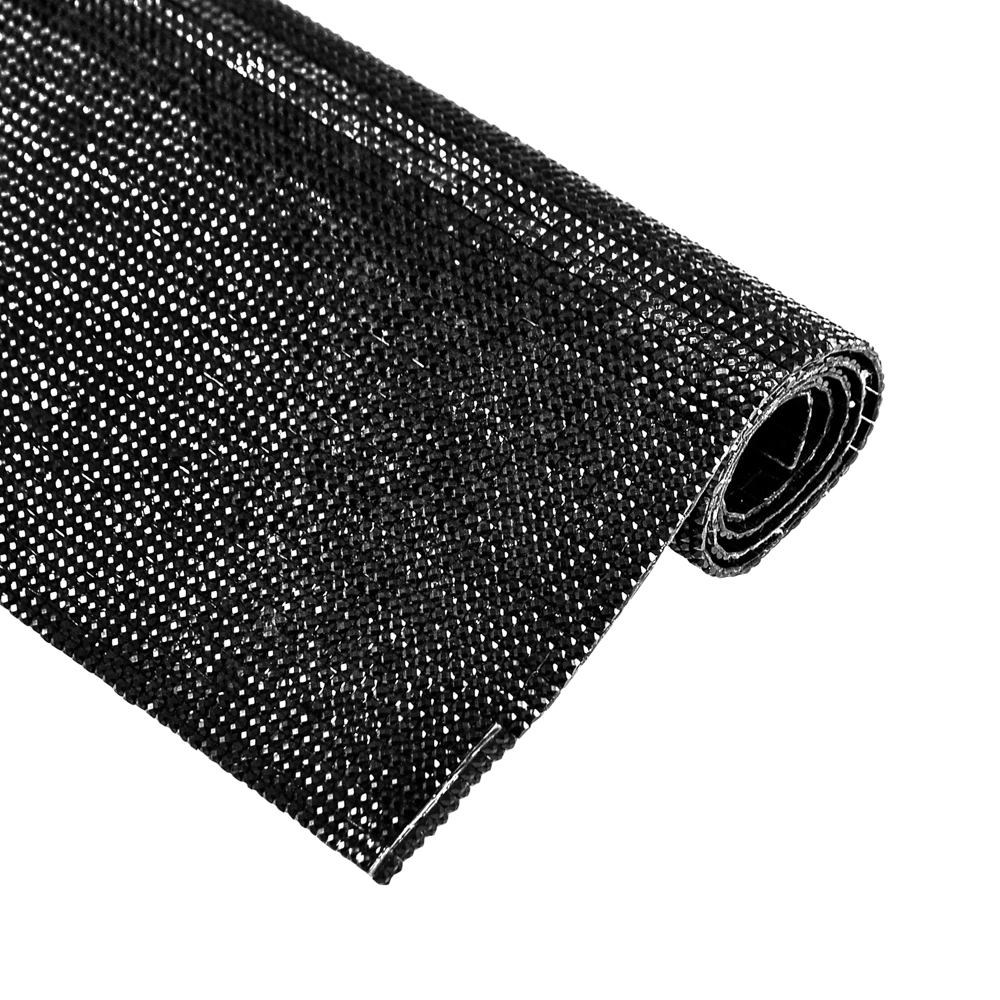 Стразы полотно клеевое 24*40см хематит камни (1,9мм), 1лист. Полотна из страз