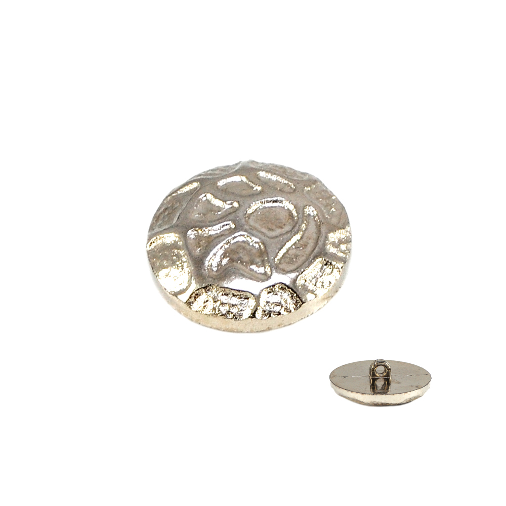 Пуговица TR-20-48 nik 30мм. Пуговица металлизированная