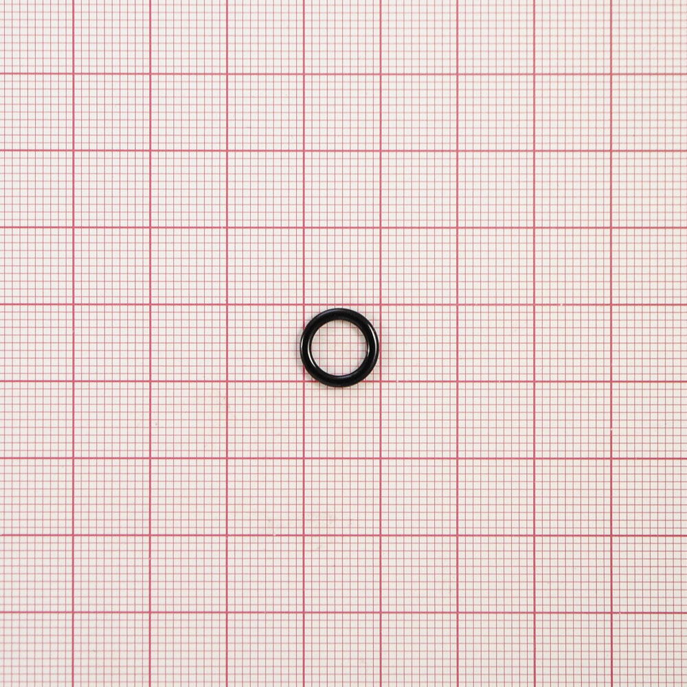 Кольцо бельевое металл А008 черное 7,2мм (внутр.) 10,5мм (внешн.), 1т.шт, уп. Кольцо бельевое
