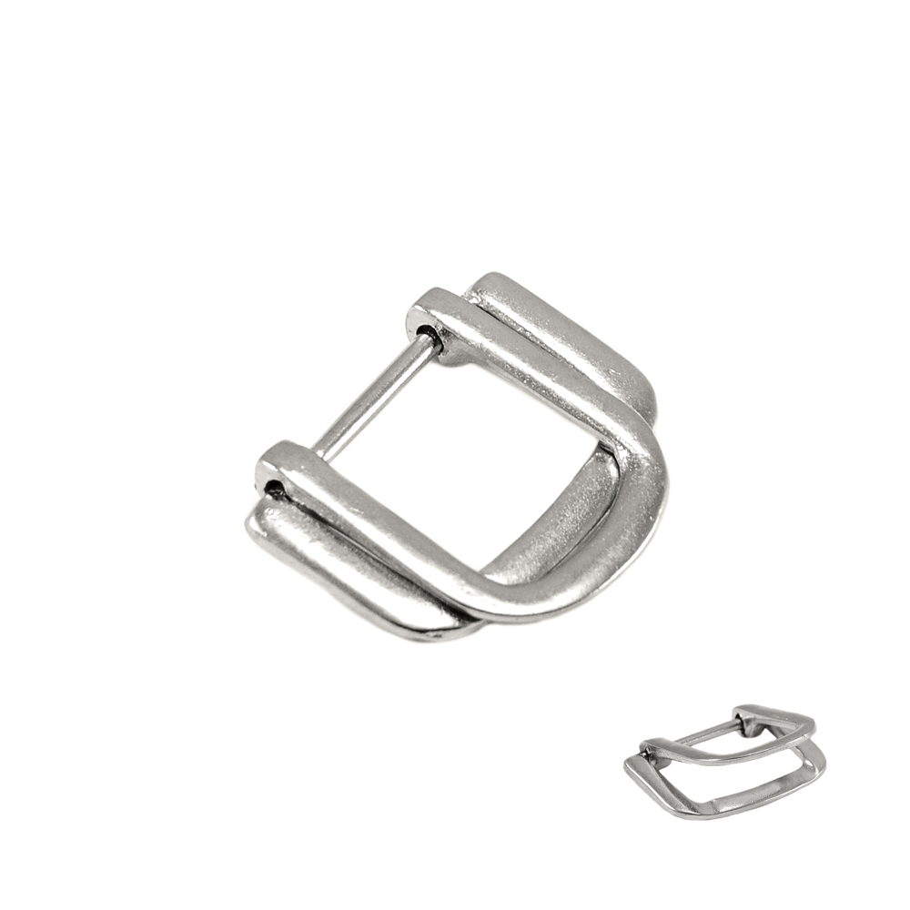 Пряжка №1150 Перетяжка двойная. Пряжка рамка, перетяжка