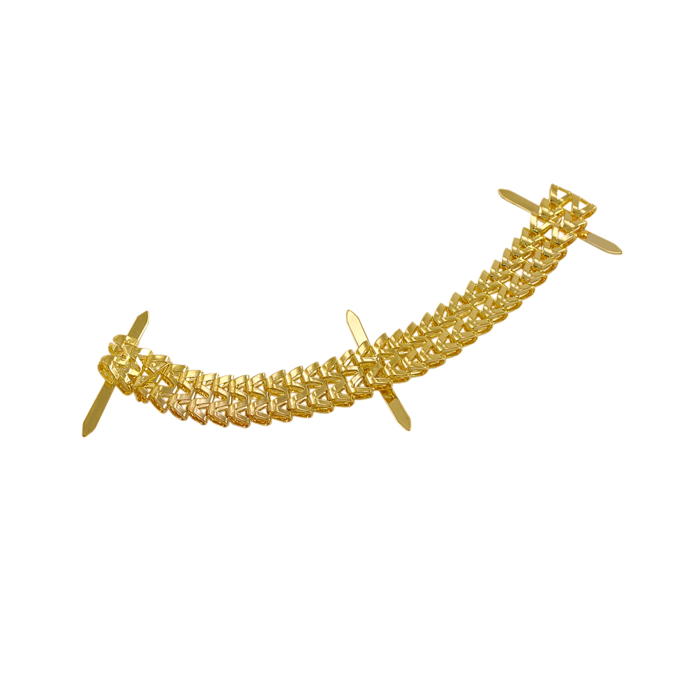 Краб металл91043 GOLD /краб/ 14,5см. Крабы Металл Геометрия Декор