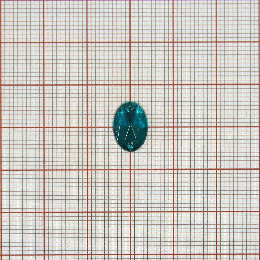 Стразы Д пришивн. овал 8*12мм бутылочн 31, 1тыс.шт. Стразы пришивные