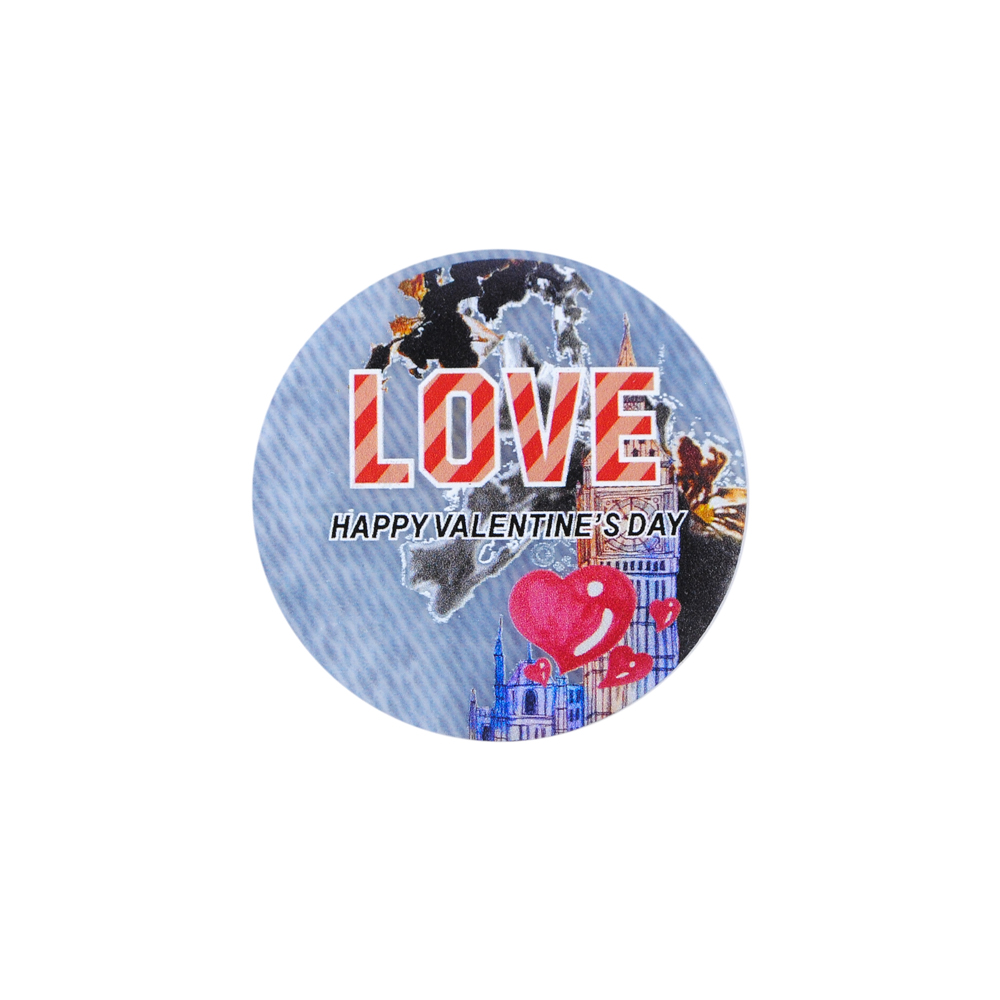 Лейба силикон LOVE, 5см, синий, черный, красный, белый, коричневый, шт. Лейба Силикон