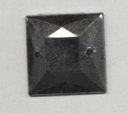 Стразы стекл. пришивные №14 квадрат BN (14*14мм), 1тыс.шт. Стразы пришивные