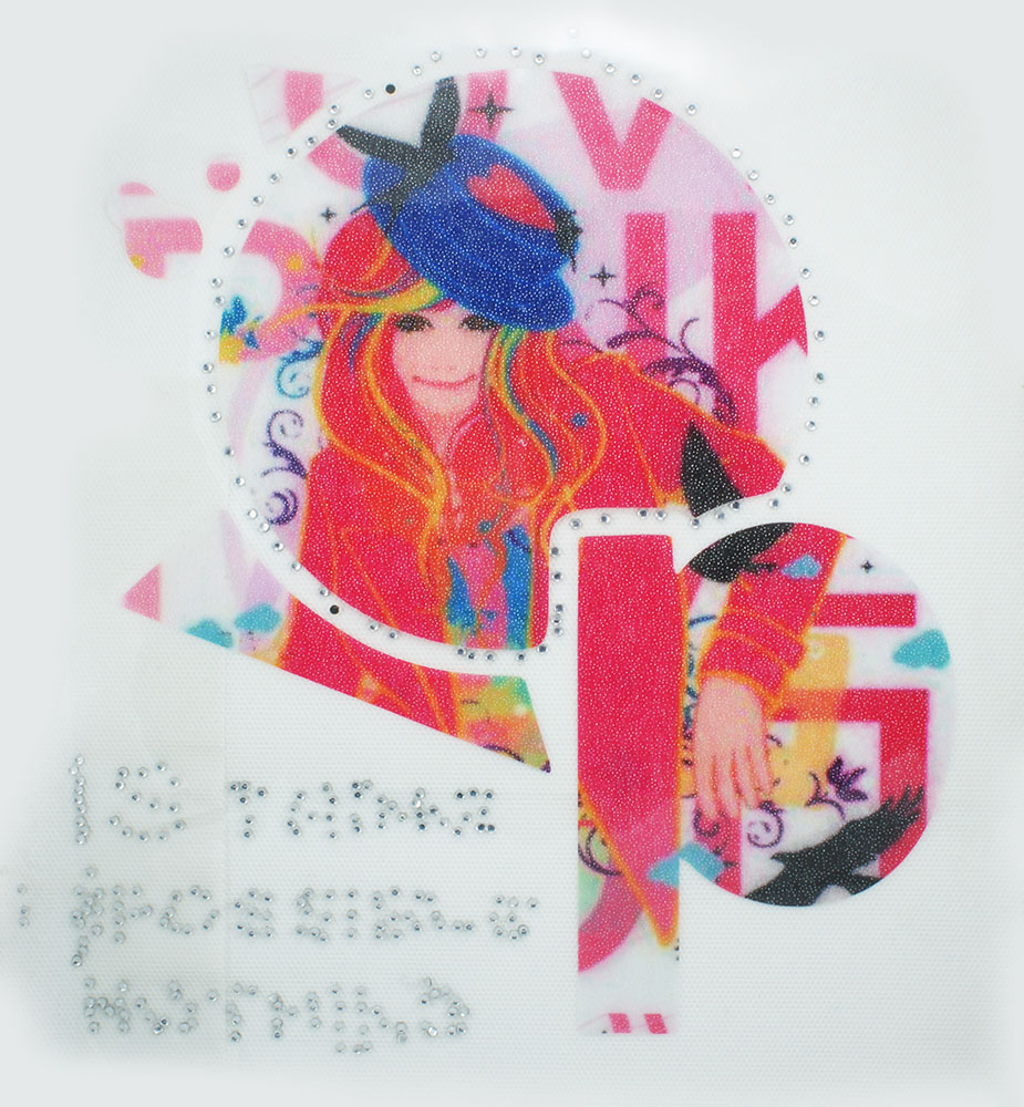 Термоаппликация BH-046 P11, шт. Термопереводки Ассорти