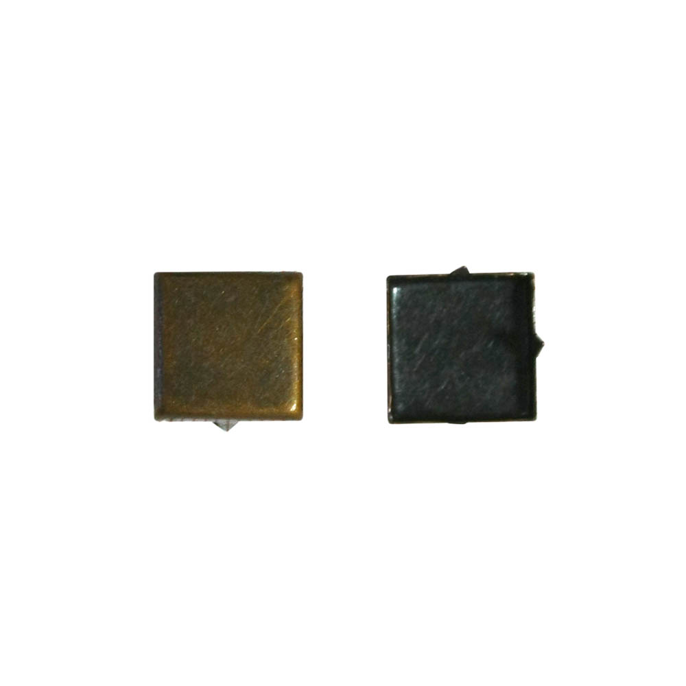 Краб металлический MS-21 квадрат 13*13мм MEDN / 1тыс.шт. Крабы Металл MS