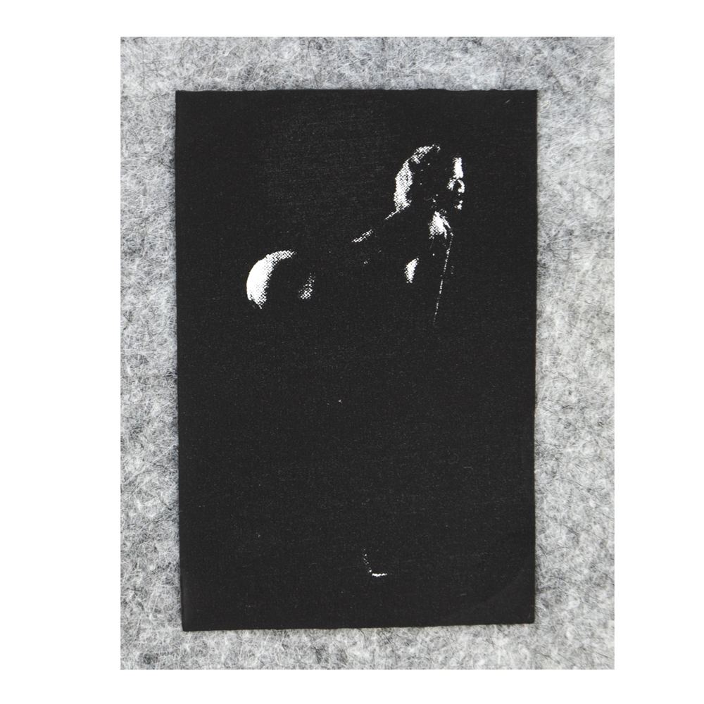 Термоаппликация резиновая Erotic 70*46мм, черно-белая, шт. Термопереводки Резиновые, Термопленка