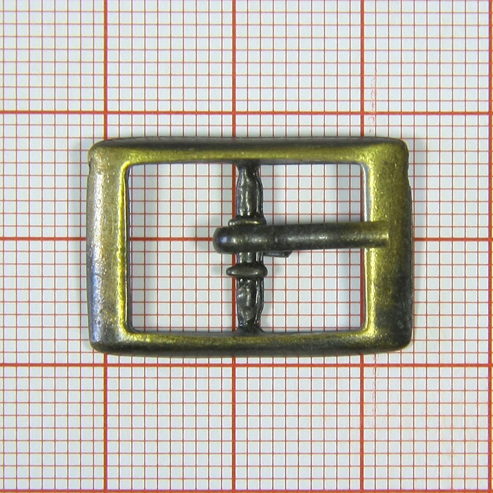 Пряжка металл прямоугольная 1,2см, ANTIK, закругленные углы (19*16мм). Пряжка, перетяжка