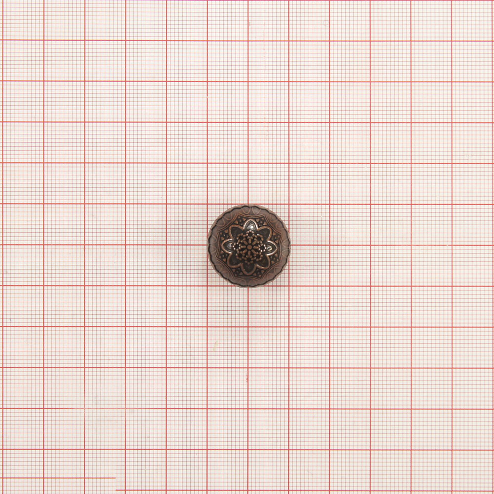 Пуговица AD-40-32 medn 20мм. Пуговица металлическая