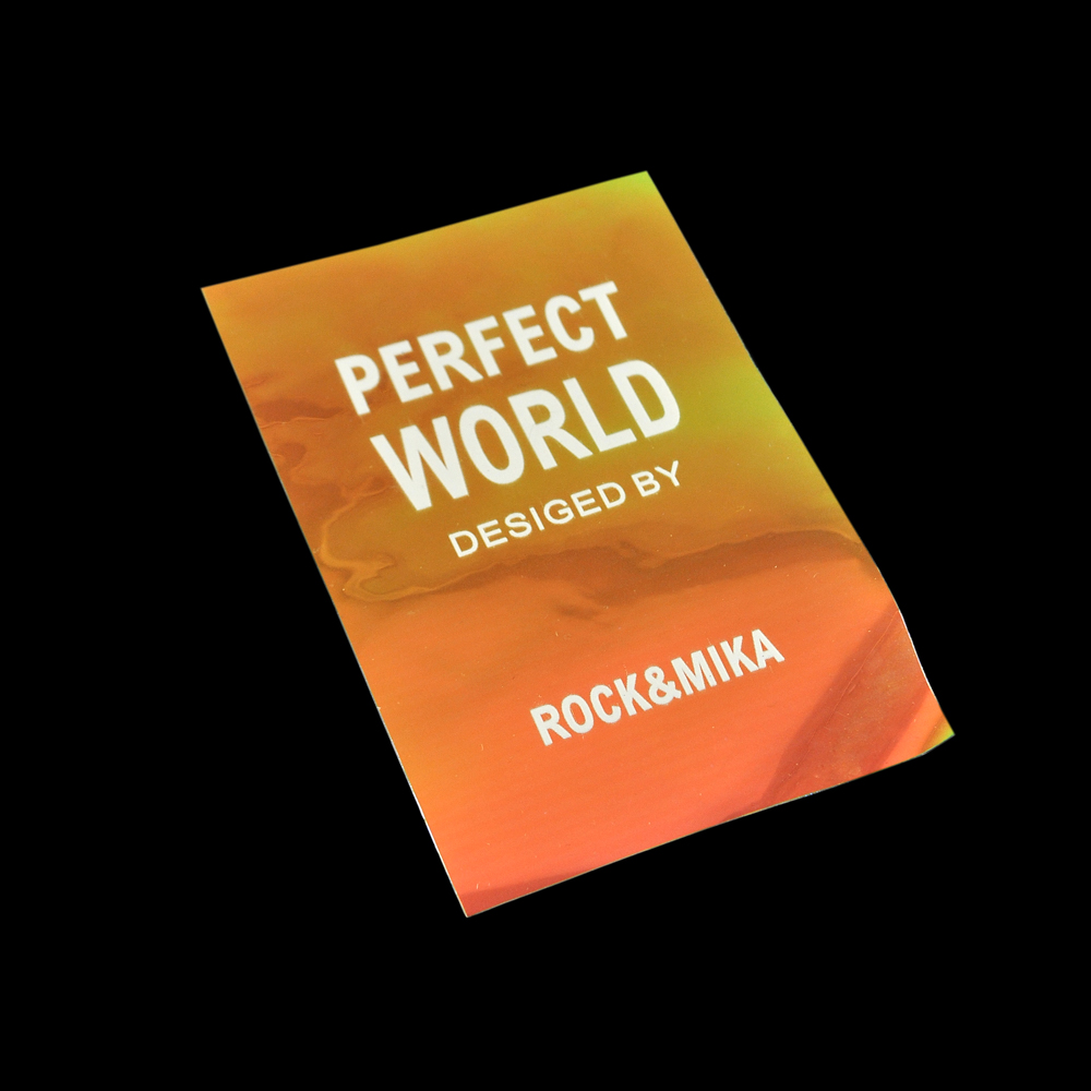 Лейба клеенка PERFECT WORLD, 11,5*7.5см, прозрачный, белый, шт. Лейба Клеенка
