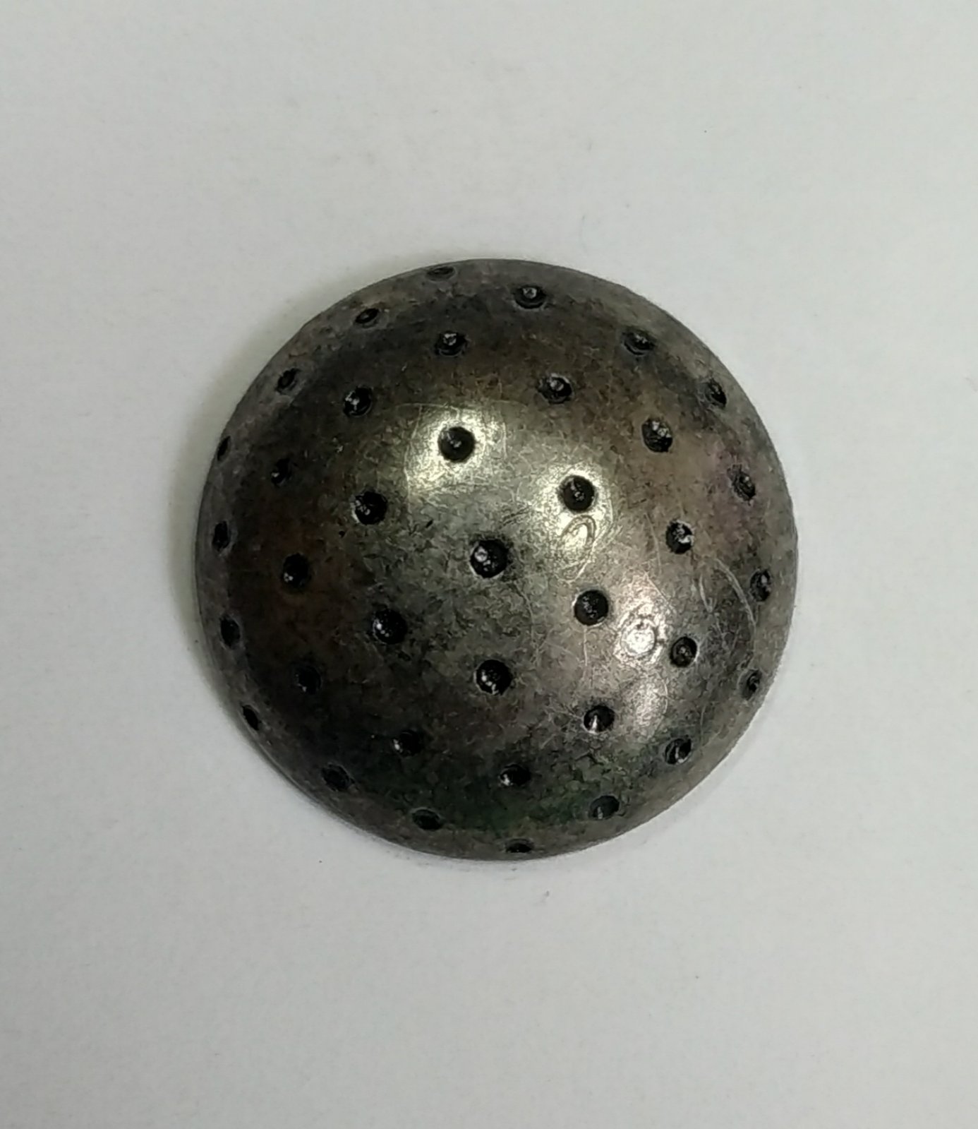 Пуговица TR-21-36 oxid 22мм. Пуговица металлизированная