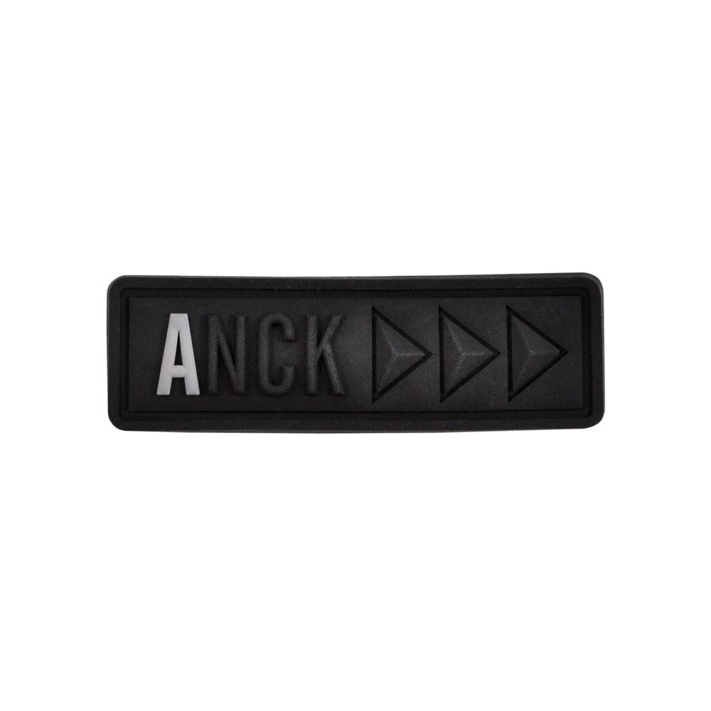 Лейба резиновая  ANCK 2,5*8см, черный, белый, шт. Лейба Резина