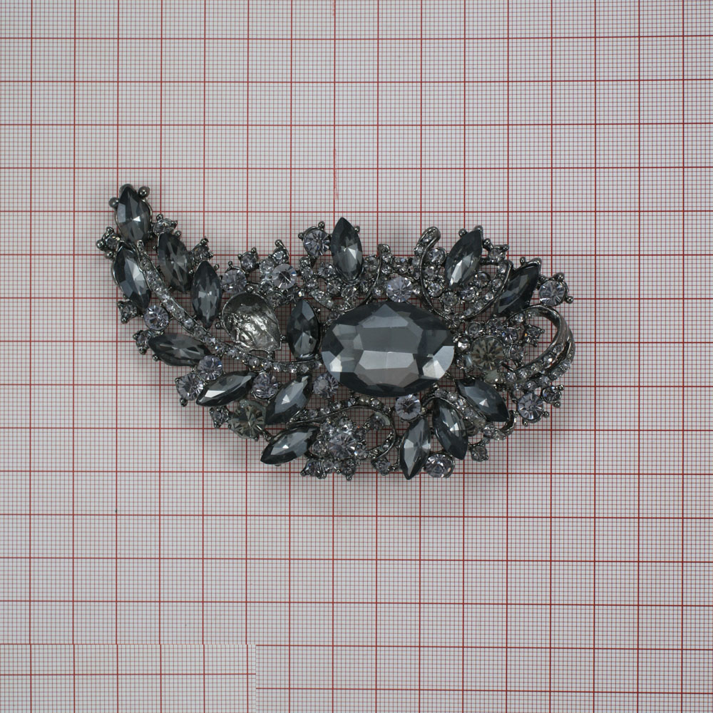Брошь 61567 BLACK NIKEL, шт. Броши