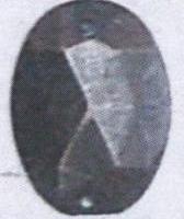 Стразы стекл. пришивные овал (13*18мм) ANTIK, 1тыс.шт. Стразы пришивные