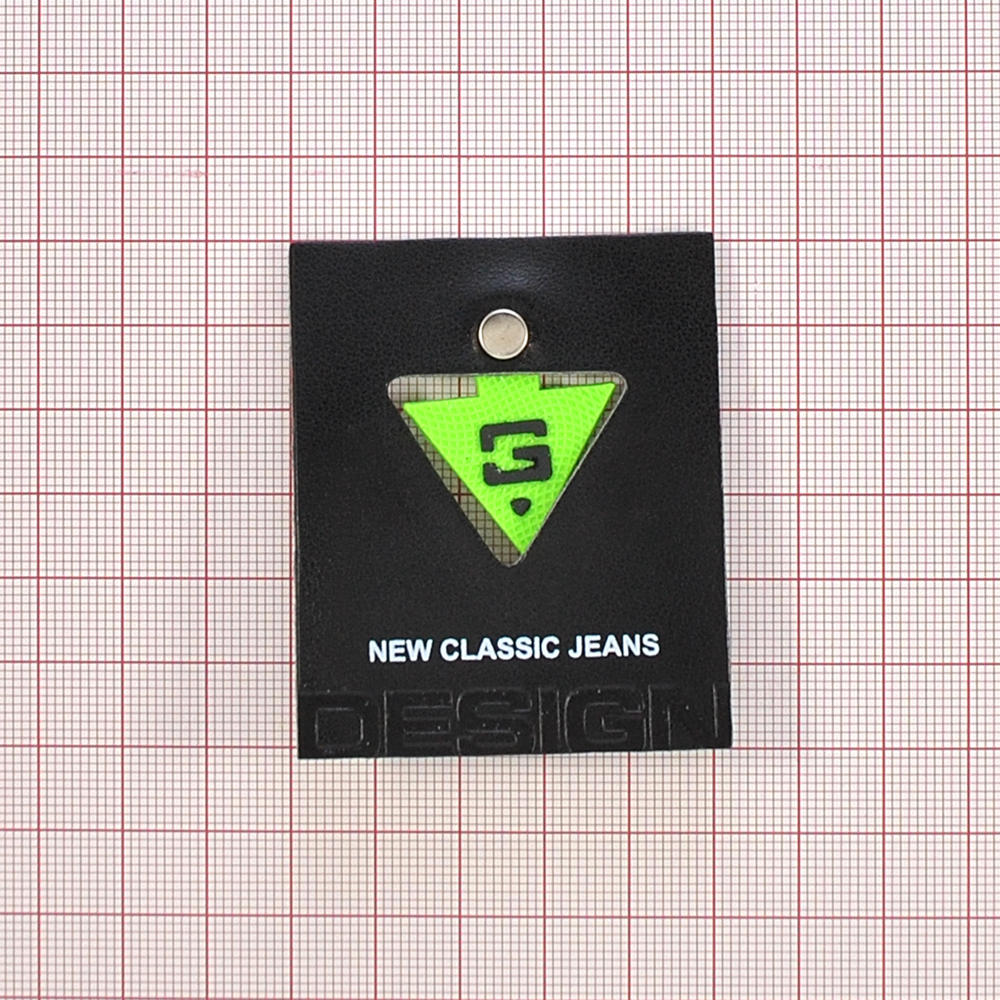 Лейба резиновая с хольнитенами NEW CLASSIC, 5*6см, черный, белый, зеленый, шт. Лейба Резина