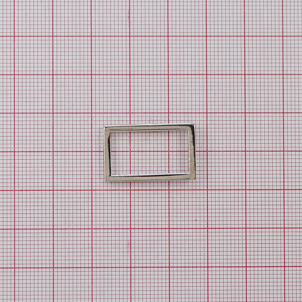 Рамка металлическая 5557 19*10мм NIKEL . Пряжка, перетяжка