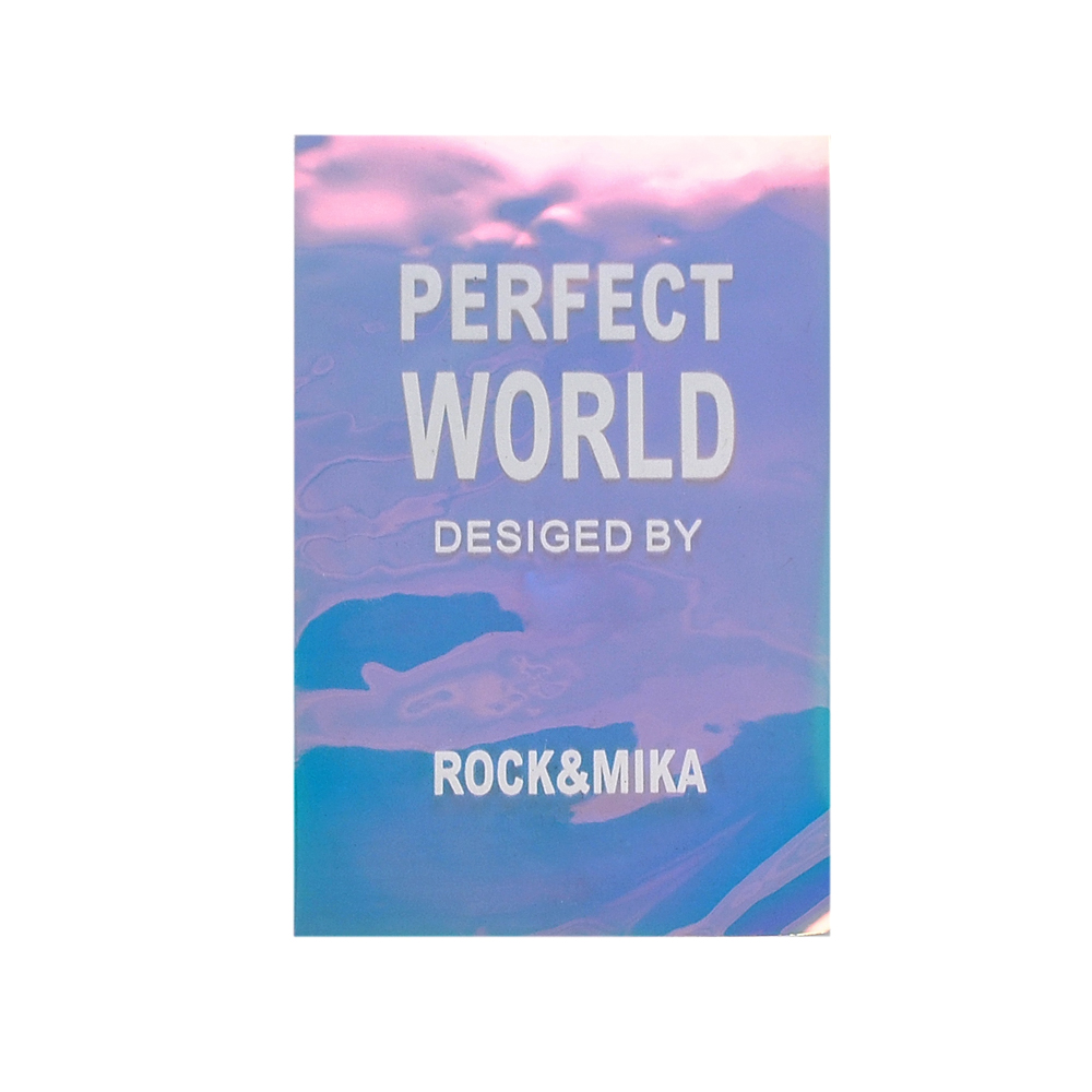 Лейба клеенка PERFECT WORLD, 11,5*7.5см, прозрачный, белый, шт. Лейба Клеенка