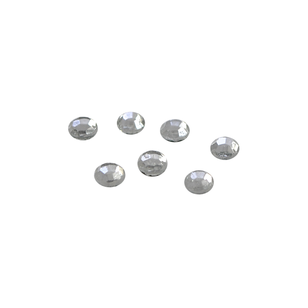 Стразы стеклянные клеевые розница SS16 4мм, белые 1тыс.шт., уп. Стразы стекло до 1000-50 гросс