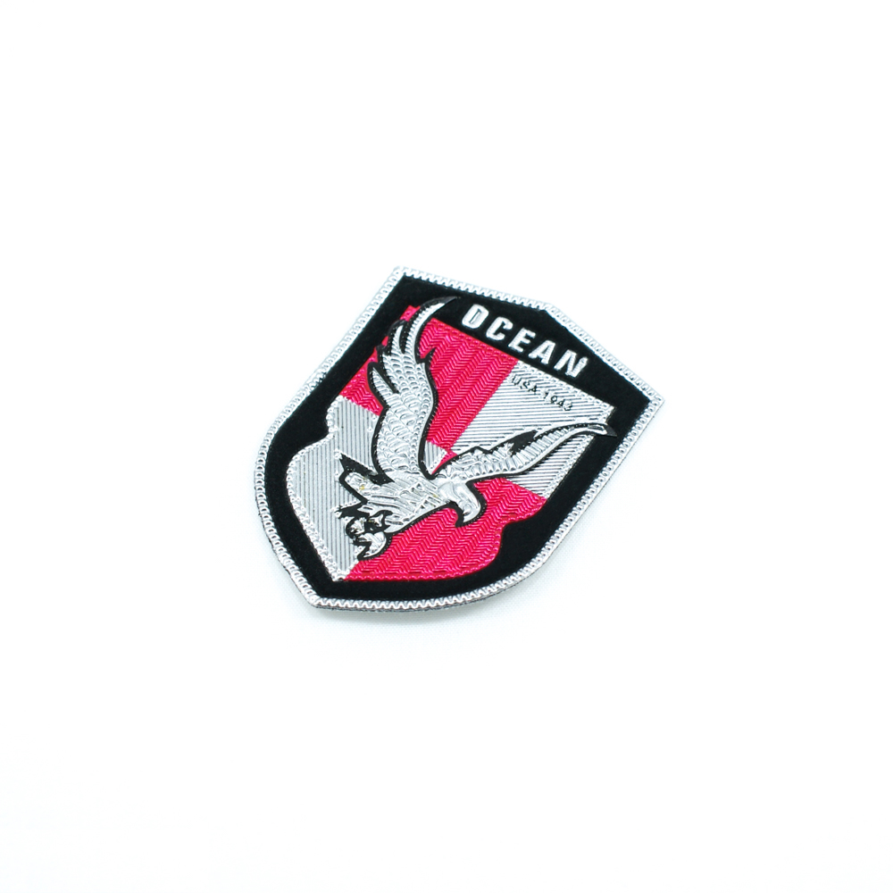 Лейба тканевая A8871 45*61мм Ocean Орел, шт. Лейба Ткань