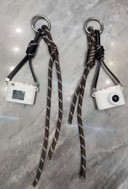 Подвеска брелок Фотоаппарат, серый, черный, белый, шт. Подвески