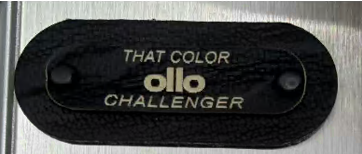 Лейба кожзам ollo, 4,5*1,8см, черный, бежевый, шт. Лейба Кожзам