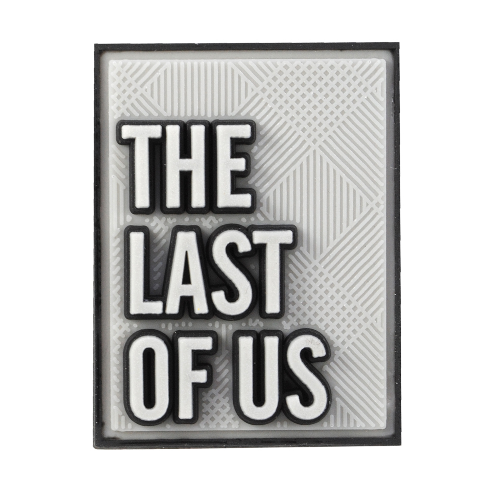 Лейба рез. The last of us, 4,7*3,5см, серый, черн., шт. Лейба Резина