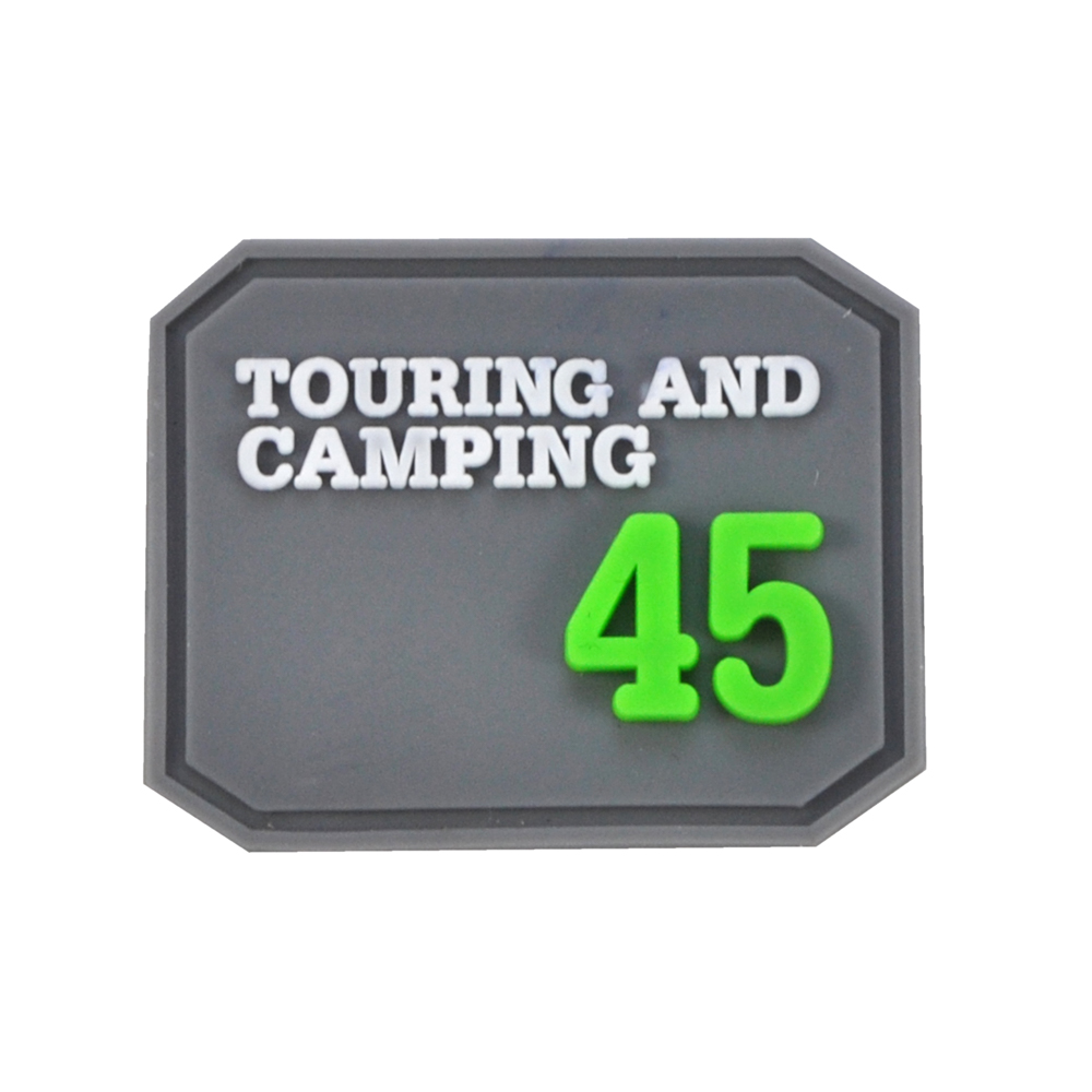 Лейба резиновая Touring and Camping 3*3,5см, зеленый, белый, серый, шт. Лейба Резина