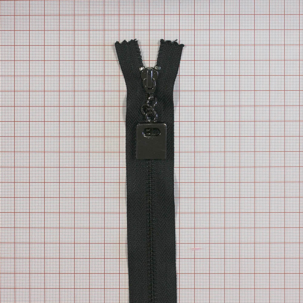 Змейка металлическая 25см (№5), подвеска под кисточку, черная, BN шт. Змейка Металл