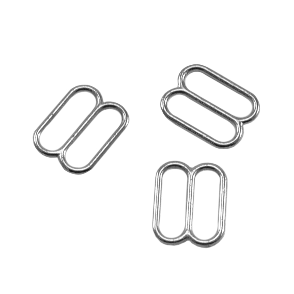 Перетяжка бельевая металл А810 NIKEL 10*6,6мм (внутр.), 11,9*9,8мм (внешн.), 1т.шт, уп. Перетяжка бельевая