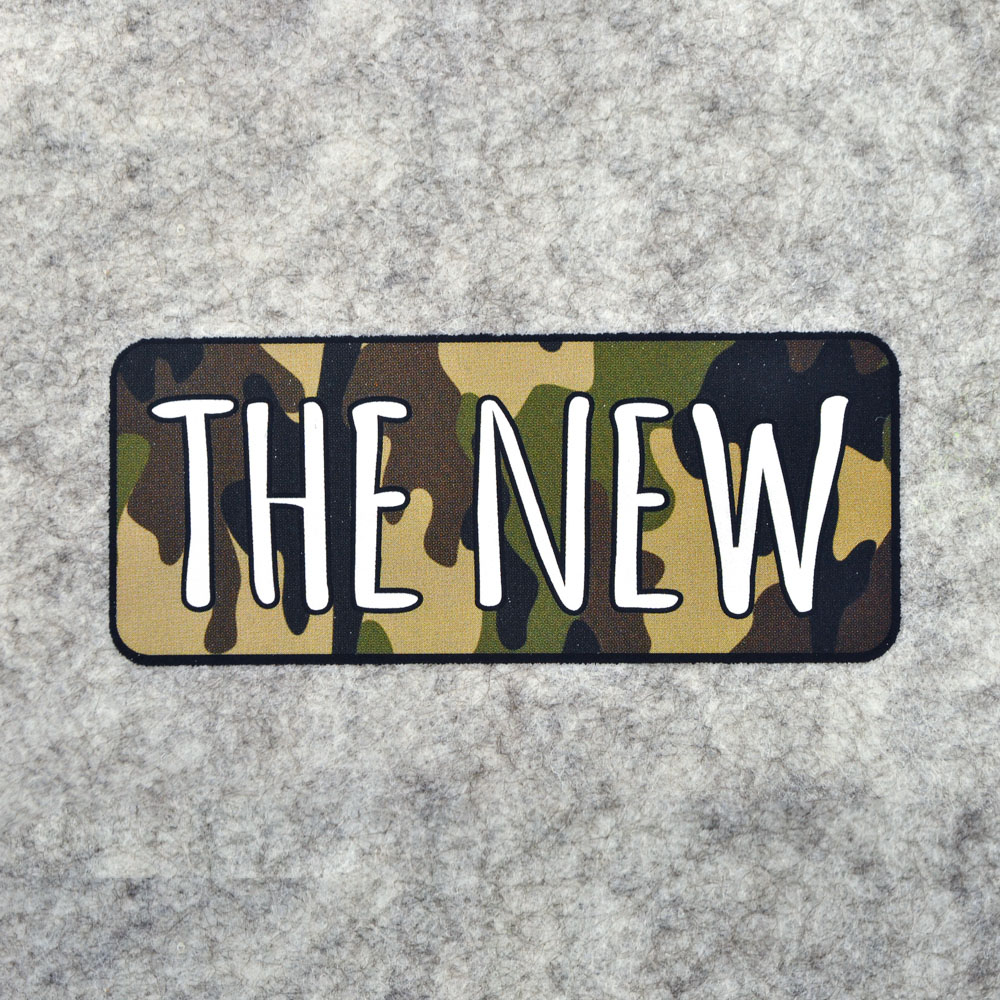 Термоаппликация THE NEW, 11*4.5см, шт. Термопереводки Надписи