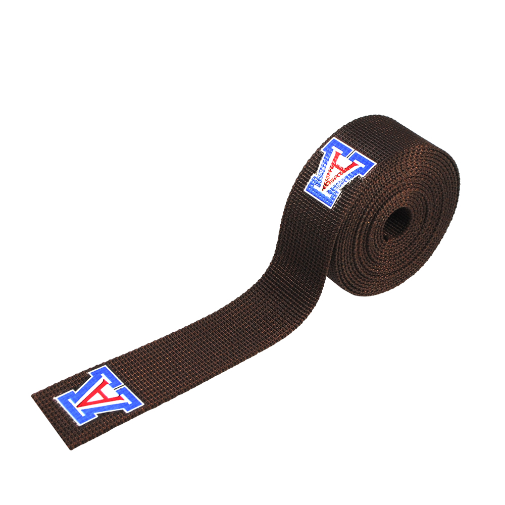 Тесьма DZ-746 2,5см коричневая  ярд. Тесьма