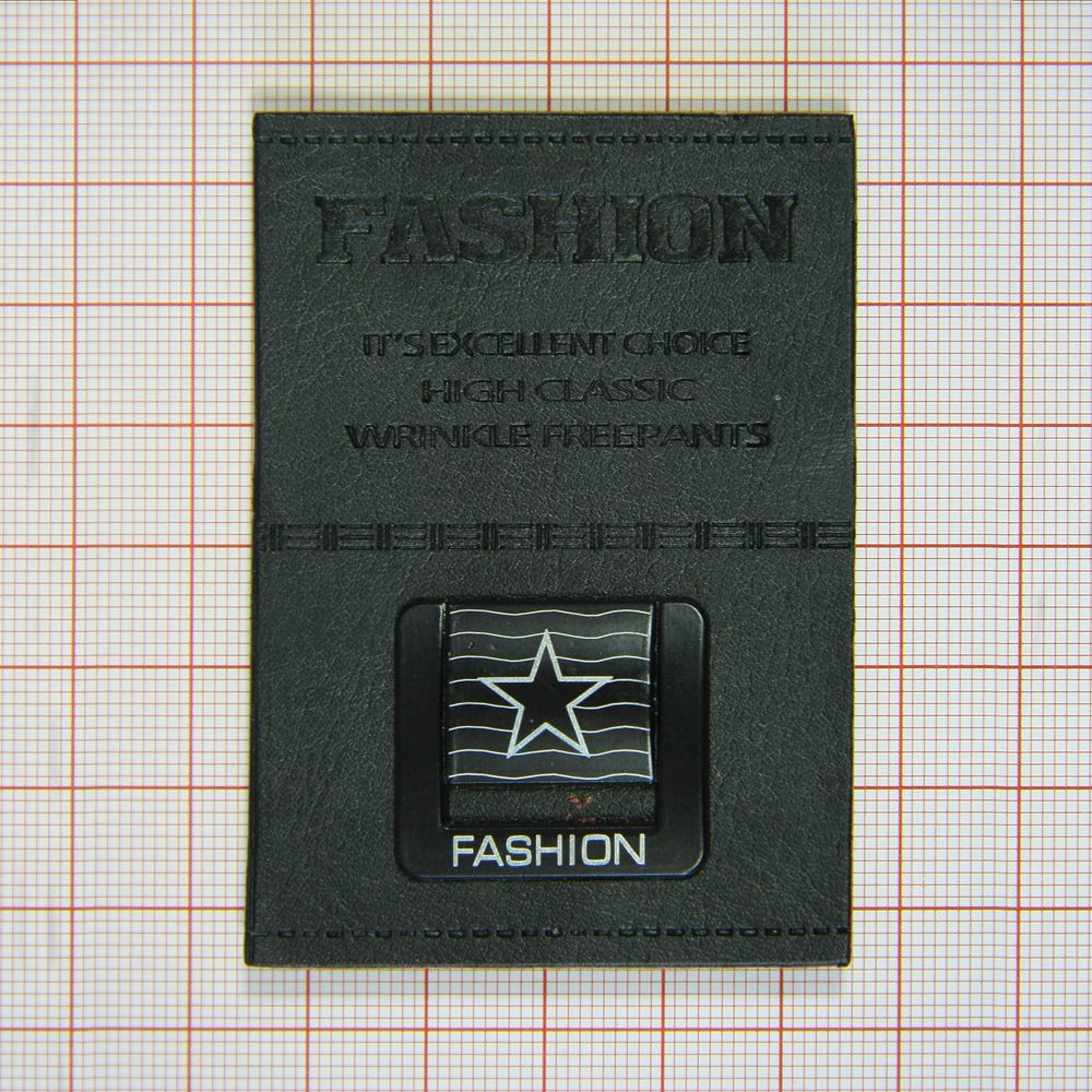 Лейба п/у A9809 50*70 Fashion звезда . Лейба Кожзам