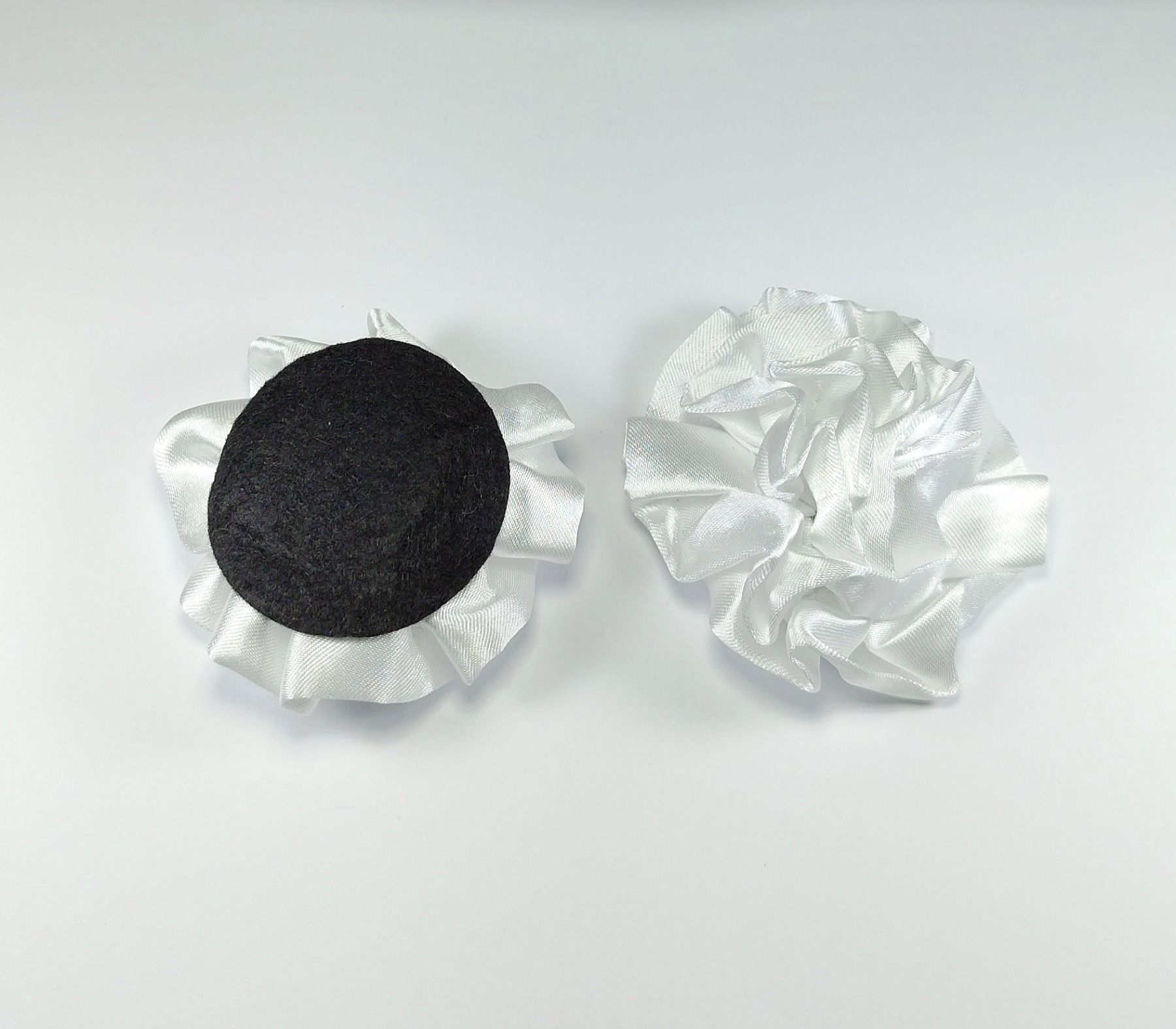 Аппликация декор Цветок, белый, шт. Аппликация Декор