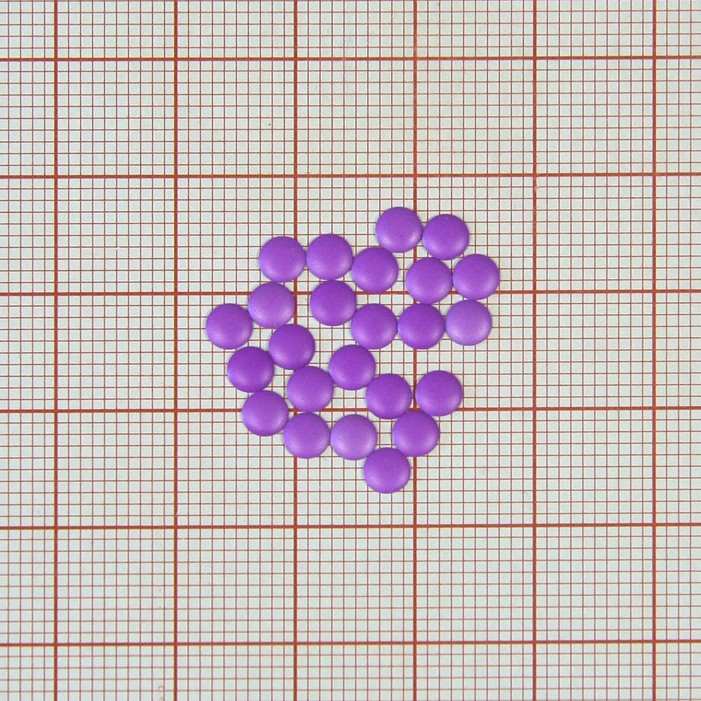 Стразы неон клеев. круг 4мм фиолетовый (acid purple)  28,8тыс.шт; уп. Стразы клеевые флуоресцентные